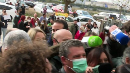 Isabel Pantoja llega los juzgados de Málaga