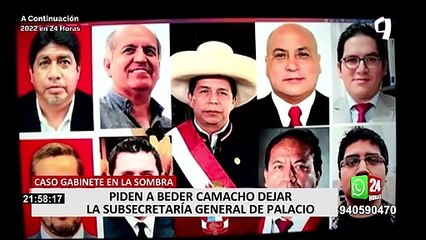 Download Video: Secretario de Palacio de Gobierno pide la renuncia de Beder Camacho y otros funcionarios