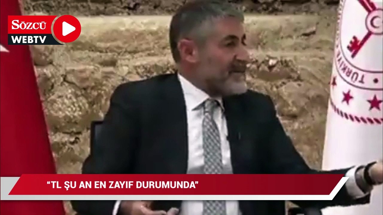 "Türk Lirası şu an en zayıf durumunda, gideceği bir yer yok bir kere, vatandaş rahat olsun"