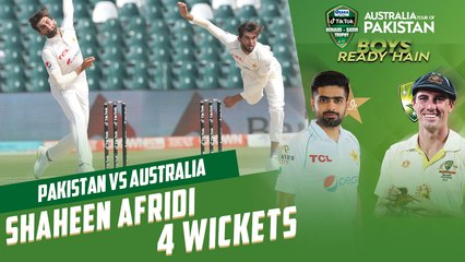 "Shaheen Shah, you beauty"  #BoysReadyHain l #PAKvAUS l Shaheen Shah Afridi