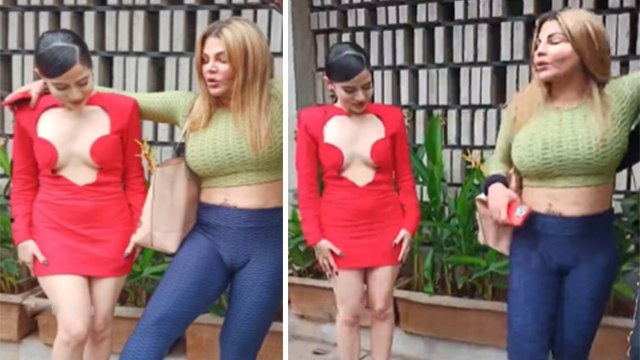 Urfi Javed Rakhi Sawant Movie RRR के Dance Step Copy करती आई नजर, Funny Video Viral । Boldsky