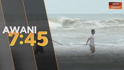 Ombak besar | Nelayan tempuh risiko demi ikan belanak