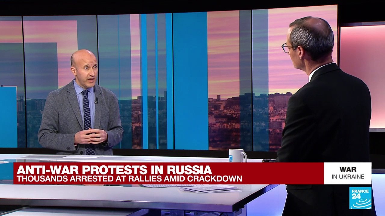 Anti-war protests in Russia: Thousands arrested...