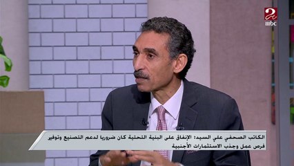 علي السيد: الأموال الساخنة دائماً غير مضمونة