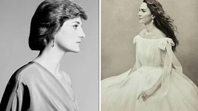 Kate Middleton's nod to Prince William's mother Princess Diana in birthday portraits