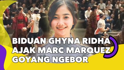 Biduan Cantik Ghyna Ridha Ajak Marc Marquez Goyang Ngebor: Mau Meninggoy, Kebelet!