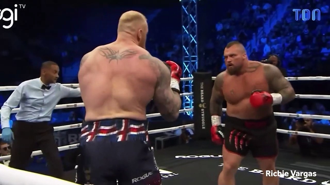 LA MONTAGNE DE "GAME OF THRONES" REMPORTE "LE COMBAT DE BOXE LE PLUS LOURD DE L'HISTOIRE"