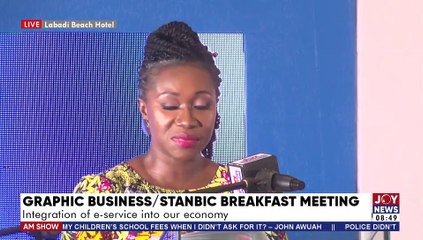 Live: Graphic Business / Stanbic Breakfast Meeting - AM Show on JoyNews (22-3-22)