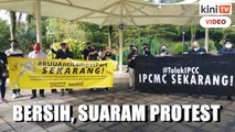 Bersih, Suaram stage protest, calling for anti-hopping law, IPCMC bill