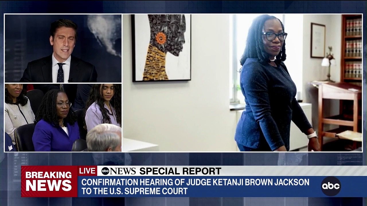 Ketanji Brown Jackon makes opening statement to Senate Judiciary Committee