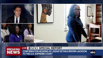 Ketanji Brown Jackon makes opening statement to Senate Judiciary Committee