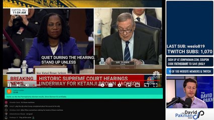LIVE Ketanji Brown Jackson Supreme Court Confirmation Hearing Day 1