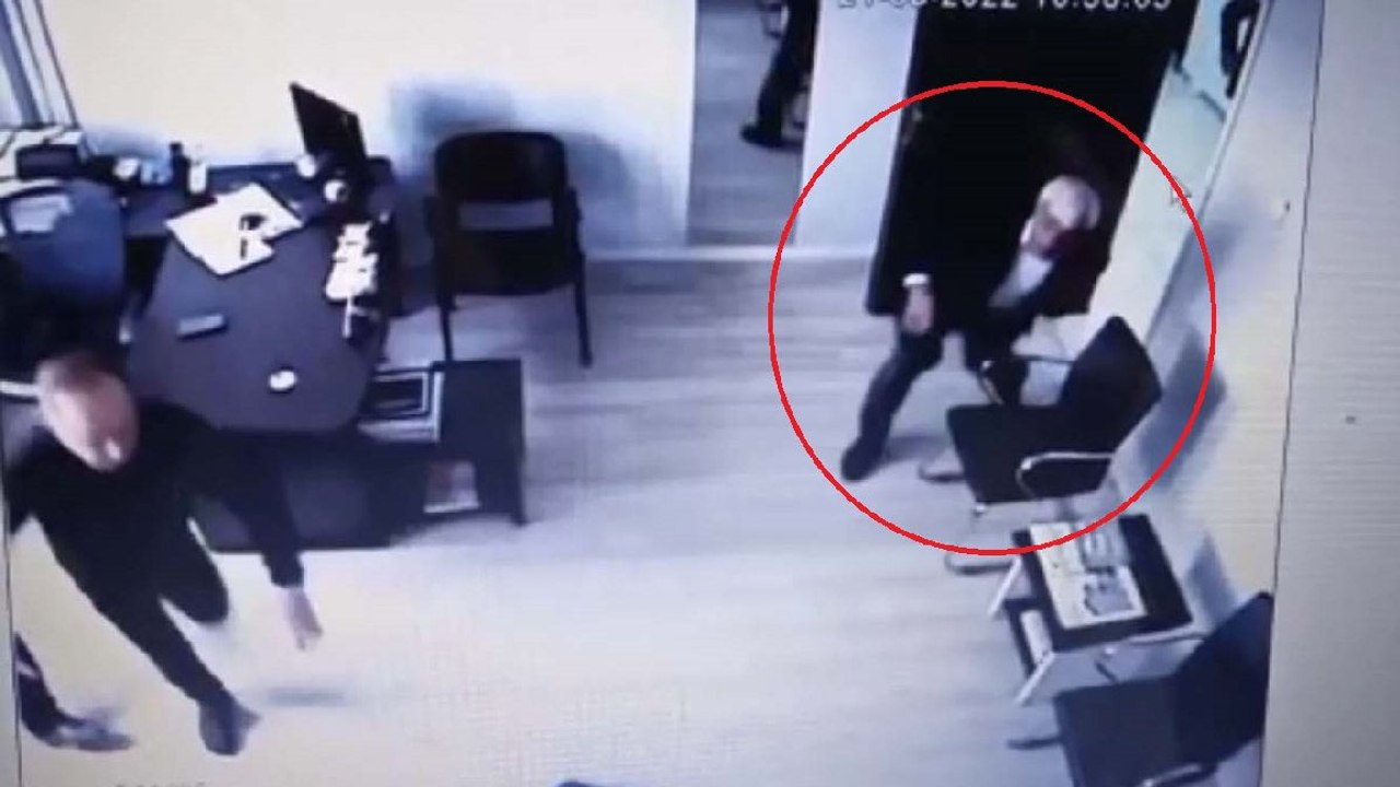 Belediye Başkanına silahlı saldırı girişimi kamerada