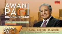 AWANI Pagi: Tun Dr Mahathir berkongsi pengalaman, tips kesihatan dan keharmonian rumah tangga