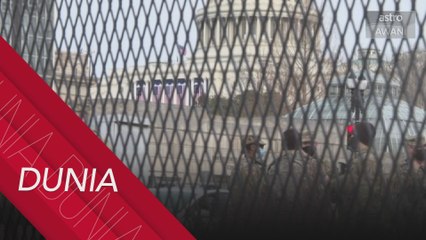 Angkat Sumpah Biden | 25,000 tentera di Washington minggu depan