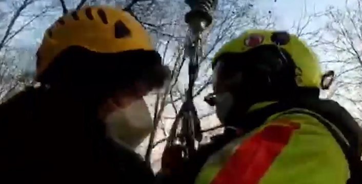 Viggiù (VA) - Soccorso escursionista sul Monte Pravello (22.03.22)