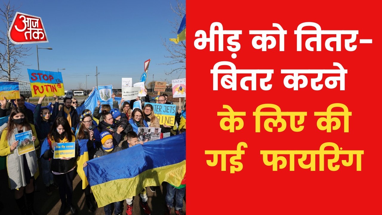 Russian troops fire on Kherson protesters