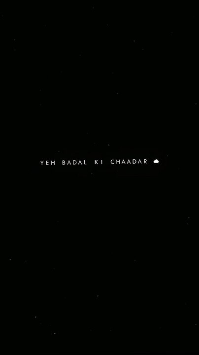 Ye badal ki chadar song status || all in one status  || aesthetic song status  || trending status !!