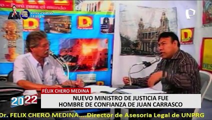 Nuevo ministro de Justicia fue hombre de confianza de Juan Carrasco