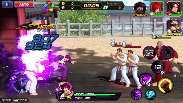 KOF 95 - OS MARGINAIS DOS CIENTISTAS TURNERS - THE KING OF FIGHTERS ALL STAR