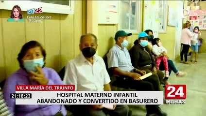 VMT: construcción del hospital Materno Infantil paralizada desde hace cuatro años