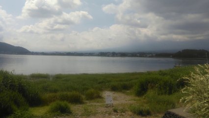 Vue du lac Kawaguchi