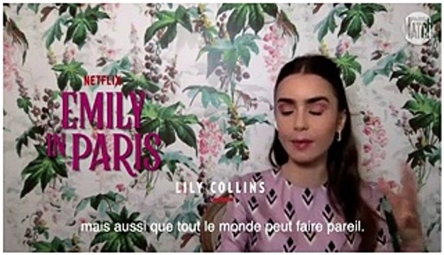 Emily in Paris : Lily Collins en mode Audrey Hepburn sur Netflix