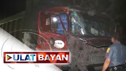 Banggaan ng dalawang trak sa FPJ avenue sa QC, nahagip sa CCTV