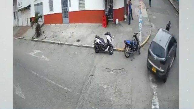 ¡Reprochable! Conductor se escapó tras atropellar a un peatón en Bucaramanga