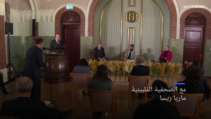 صحفي روسي فائز بجائزة نوبل في 2021 يتبرع بميداليته لصالح اللاجئين الأوكرانيين