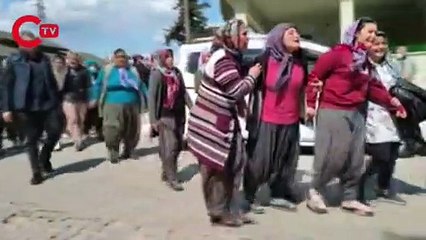 Annesini öldüren firari babasına gözyaşlarıyla tepki gösterdi: Gel, beni de öldür