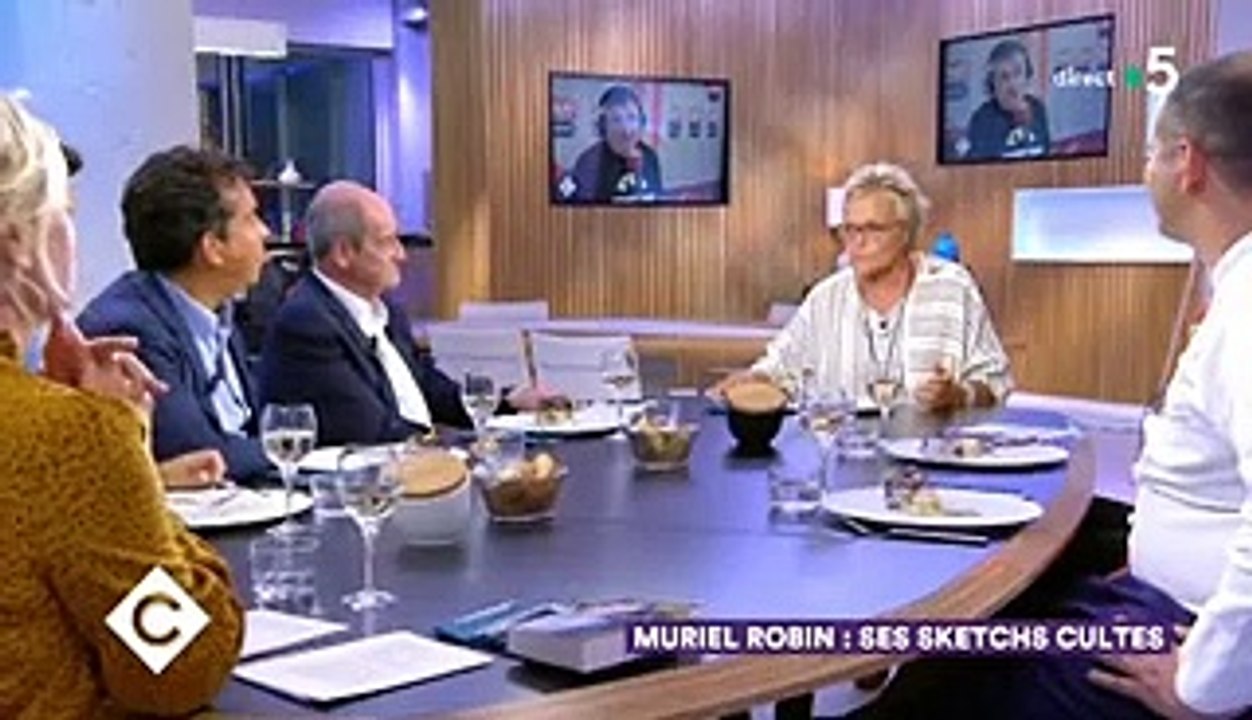 "C à vous" : Muriel Robin répond aux insultes de Jean-Marie Bigard