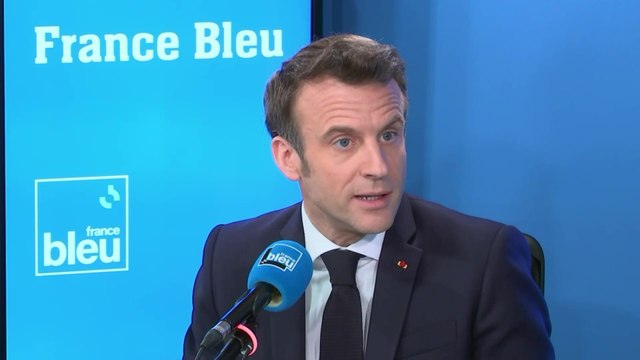Emmanuel Macron sur France Bleu : Travailler plus longtemps, c'est la bonne mesure