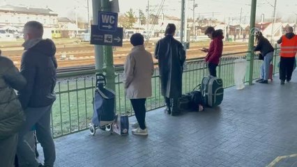 Rusya'nın Ukrayna'ya saldırılarının ardından siviller Polonya'ya gelmeye devam ediyor