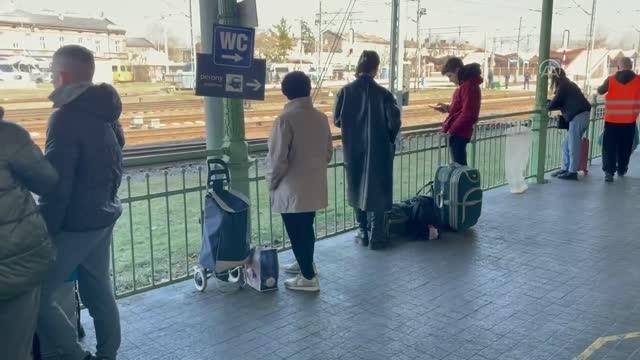 Rusya'nın Ukrayna'ya saldırılarının ardından siviller Polonya'ya gelmeye devam ediyor