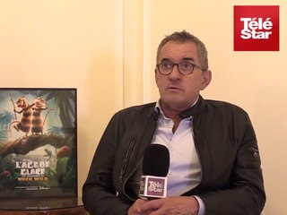 Christophe Dechavanne (L'Âge de glace, les aventures de Buck Wild) : doublage, perte de voix... Il se confie