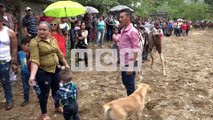 #HCHTradiciones Con carrera de cintas a caballo celebran feria patronal en San José de Tarros, Santa Bárbara