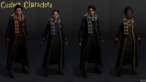 Hogwarts Legacy Character Models Showcase & Additional shots - extended Hogwarts Timelapse