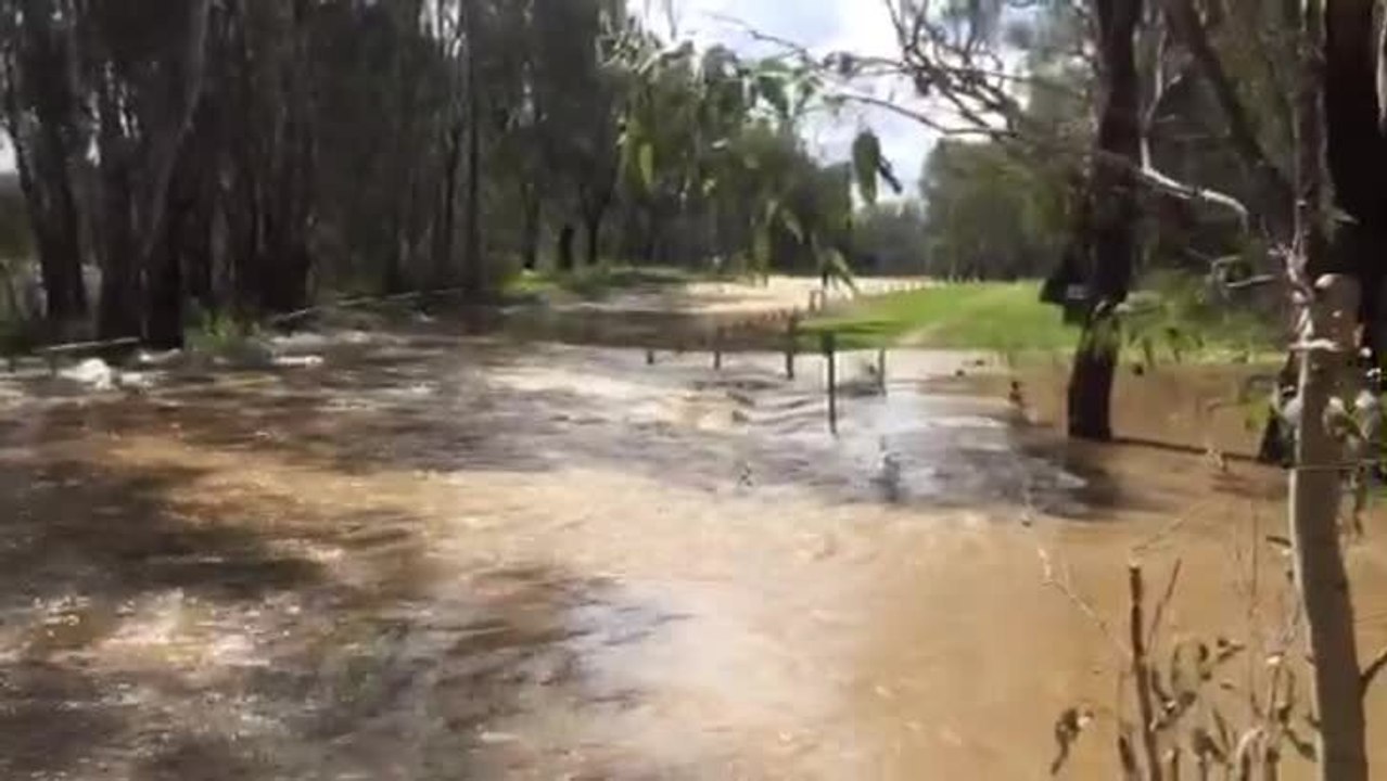 Wiradjuri reserve flooding