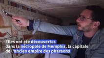 Egypte: cinq tombes pharaoniques mises au jour à Saqqara