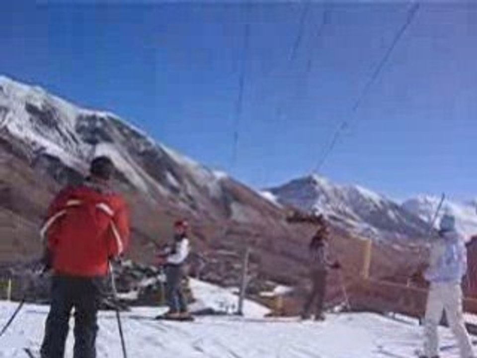 SKI Adrien et Renan a Saint Sorlin