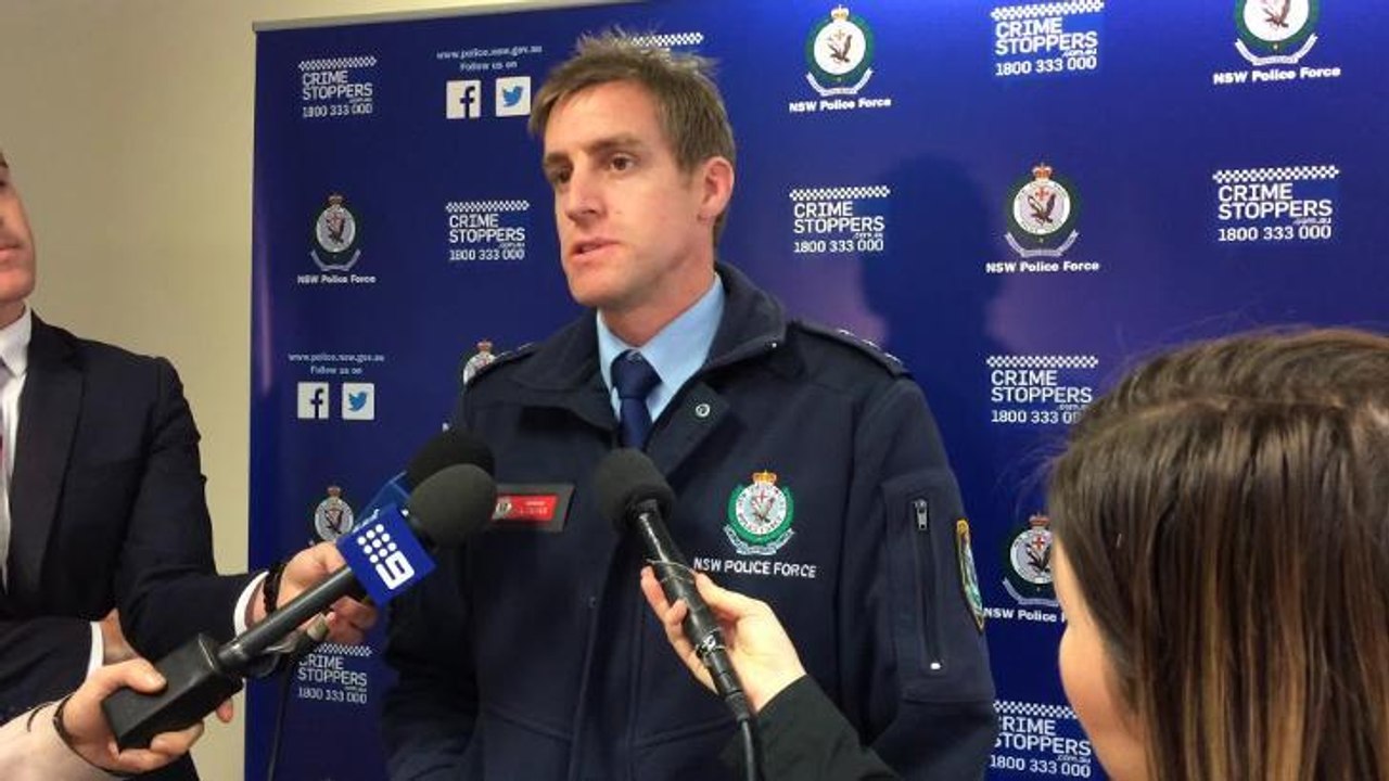 Insp Adrian Telfer about man arrested by police...