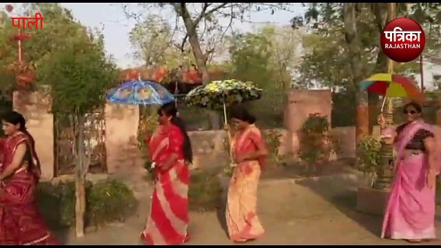 VIDEO : शीतला माता मंदिर पर आयोजित गैर में पहली बार महिलाएं लेगी हिस्सा