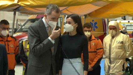 Los Reyes felicitan por emisora al Samur en su 30º aniversario