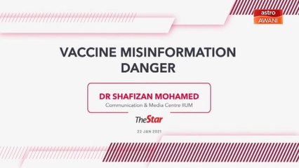 [INFOGRAPHIC] Vaccine misinformation danger