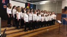 Riverina Choral Camp students at Forest Hill Public School