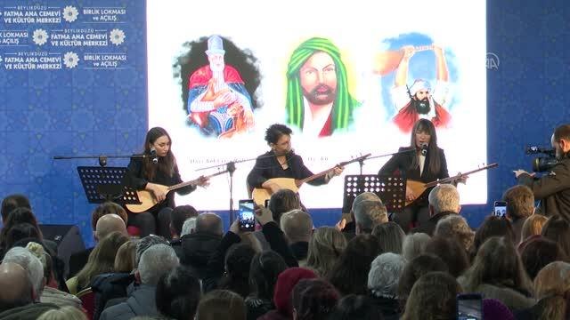 Beylikdüzü Fatma Ana Cemevi ve Kültür Merkezi hizmete açıldı