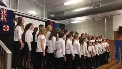 Solo performer Riverina Choral Camp at Forest Hill Public School