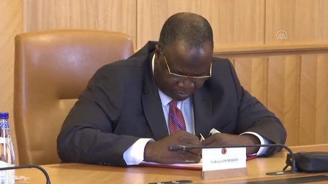 TBMM Başkanı Şentop, Nijer-Türkiye Parlamentolar Arası Dostluk Grubu Başkanı Marthe'yi kabul etti