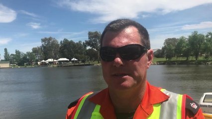 SES Junee Controller Michael Webb talking about Operation Webster training exercise